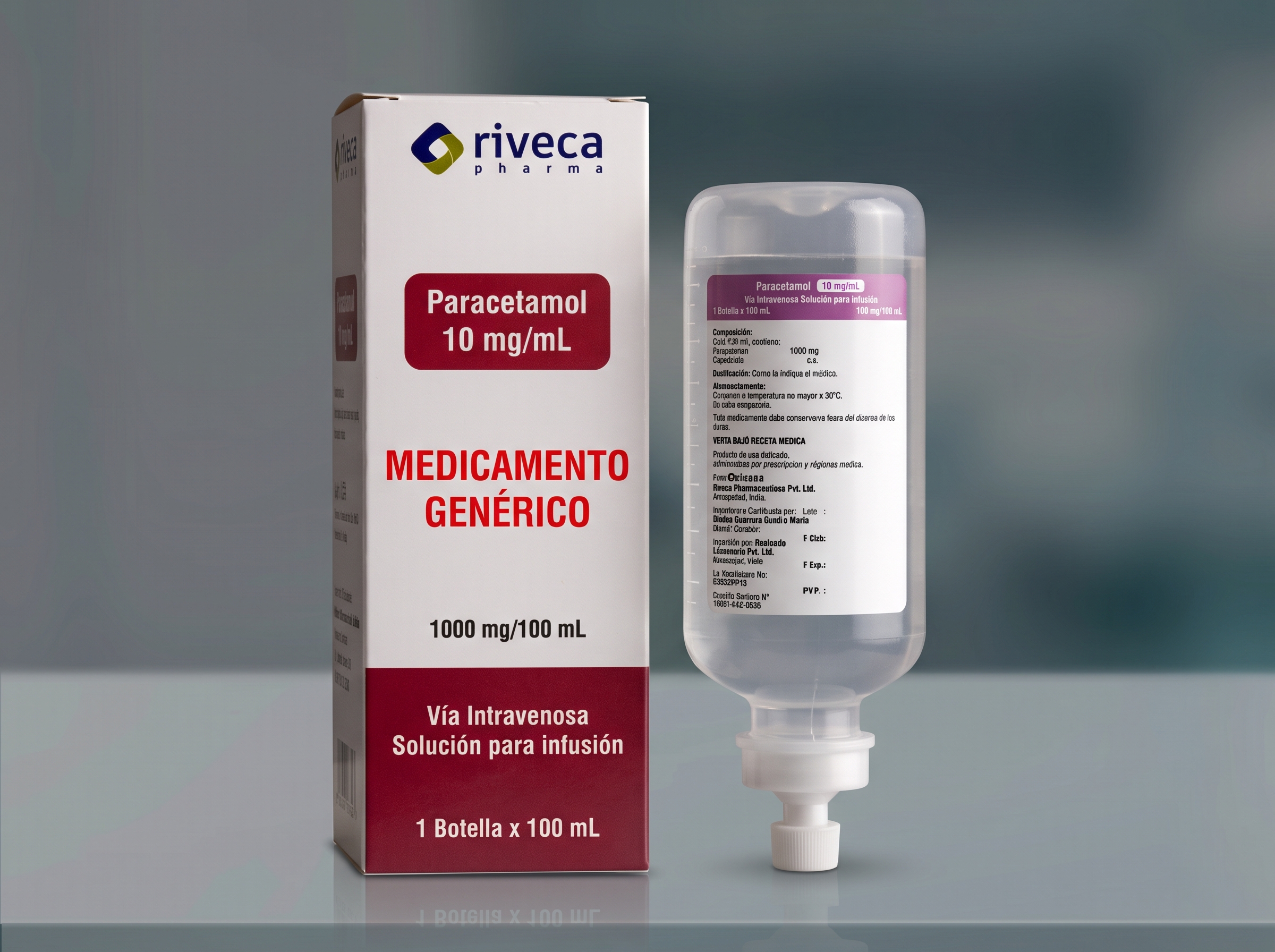 Paracetamol 10mg/ml — RIVECA